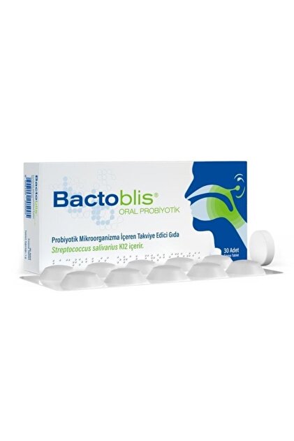 Bactoblis Takviye Edici Gıda 30 Adet Emme Tablet