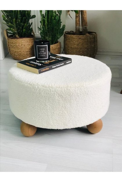 Puf El Yapımı Puf Kedi Yatağı Makyaj Masası Pufu Salon Pufu Oturma Odası Pufu Orta Sehpa