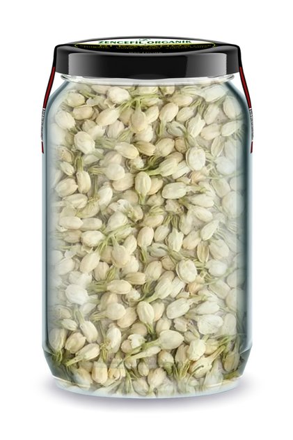 Jasmine Flower Bi Jar 660 Cc. Bud Flower Jasmine in Glass Jar Jasmine Flower