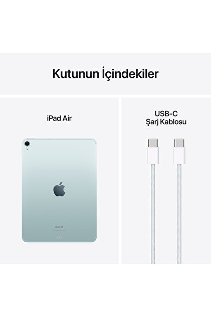 Apple 13-inch iPad Air Wi-Fi + Cellular 256GB - Mavi - Fiyatı