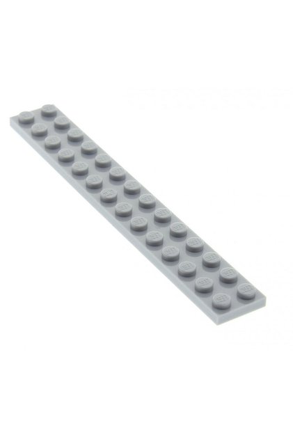 Moc Custom Accessory Creator Plate 2 X 14 Long Flat Brick Light Gray 2 Pieces to Send
