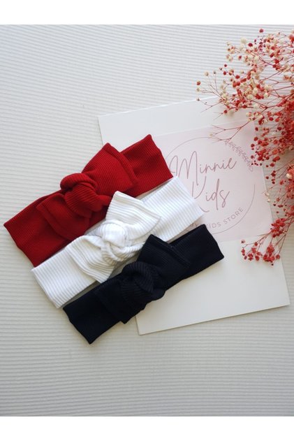 3-Piece Ribbed Baby Bandana Set (SKB)