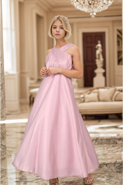 junior graduation dress Off-Shoulder Short Homecoming Dress with Embroidery Rose Gold / Small