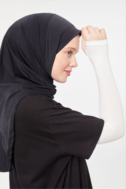 Hijab Fingerless Sleeves Prayer Sleeves Ecru