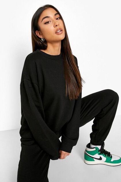 Women's Oversized Sweatshirt and Sweatpants Set