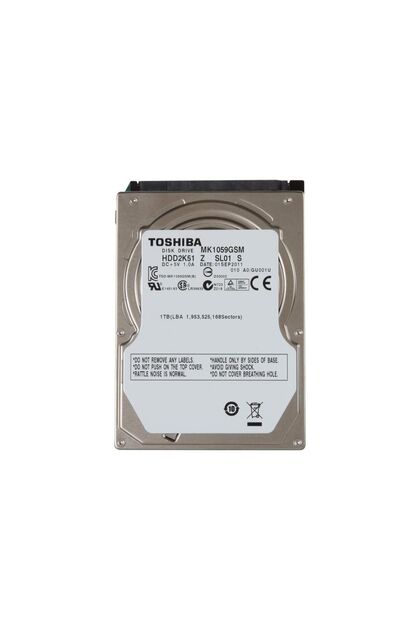 Toshiba MK1059GSMP 1000GB 5400RPM SATA 2.5 inç Dizüstü HDD Sabit
