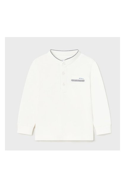 Shirt Collar Sweatshirt Dog Cream