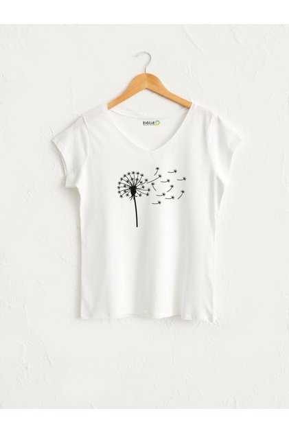 Dandelion Floral Design T-Shirt