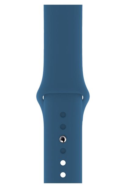Fibaks Watch 2 3 4 5 6 Se Nike 42mm 44mm Uyumlu Kordon Kayış Bileklik Klasik Kaliteli Spor Silikon Band - 1