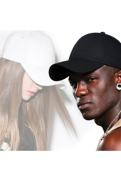 Black Super Quality Cotton Unisex Baseball Cap