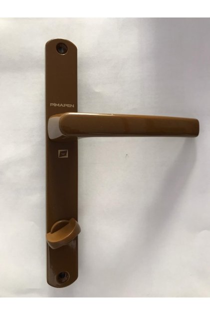 Kahverengi Pvc Wc Kapı Kolu