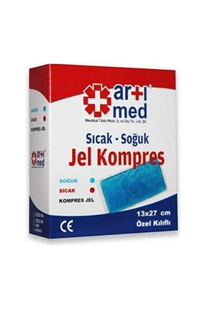 ARTİMED Sıcak Soğuk Jel Kompres Özel Kılıflı 13x27 cm - Fiyatı
