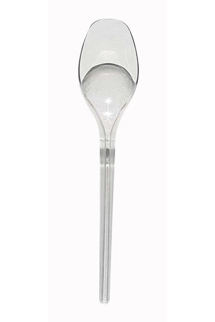 Mezpack Plastic Sup-sweet Spoon 100 Pieces (1 Pack)