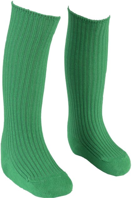 Green 4-5 Years Knee-High Socks for Baby Girl-Boy / Girl-Boy