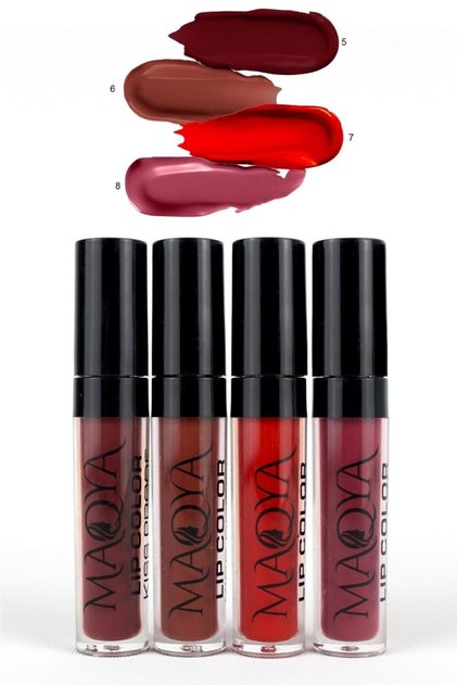 4 Liquid Brushed Lipstick Series (a-b)