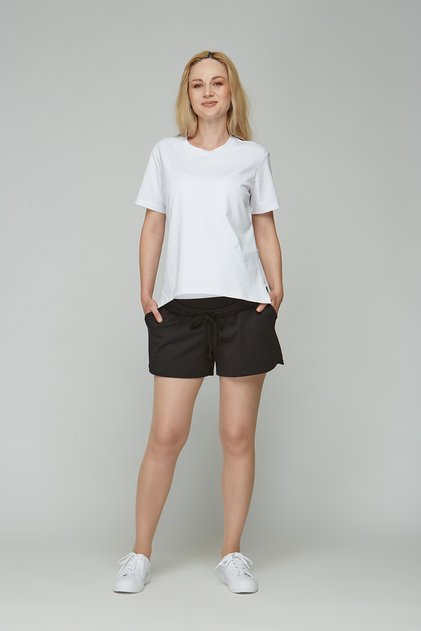 Swaetshirt and Shorts Set for Pregnant Women
