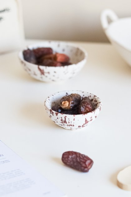 Ceramic Spotted Snack Bowl Sauce Bowl Turkish Delight Bowl Small Bowl 35 ml