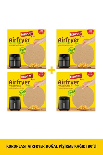 Airfryer Doğal Pişirme Kağıdı 1+1 x2