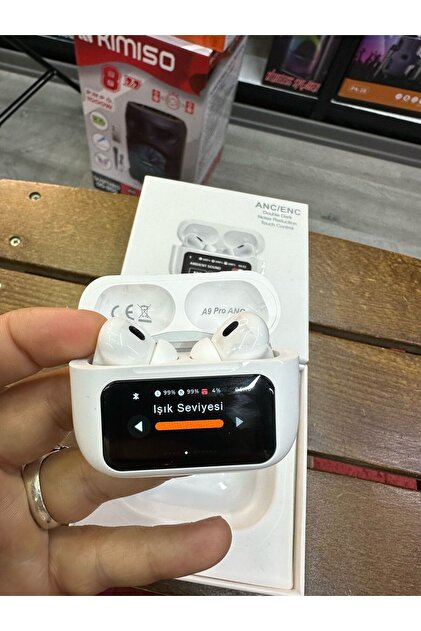 asfteknoloji AirPods Pro2 ANC DOKUNMATİK EKRANLI Bluetooth