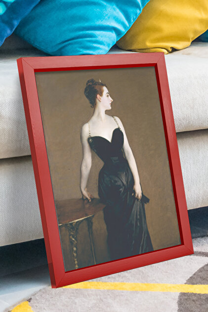 DuoArt John Singer Sargent - Madame X/Ünlü Eserler/Doğal Ahşap