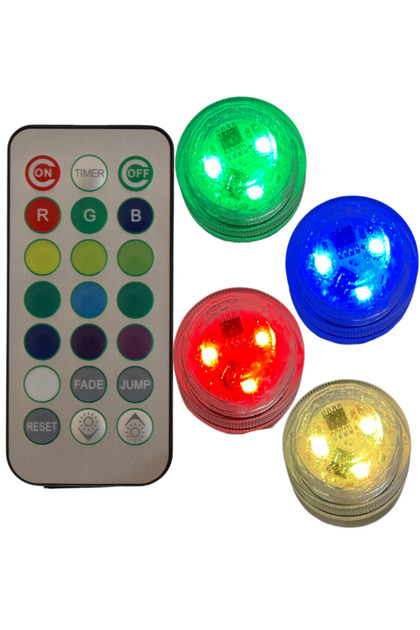 Hazar Led Su Geçirmez Rgb Led Işık Kapsül | Akvaryum Led | Nargile