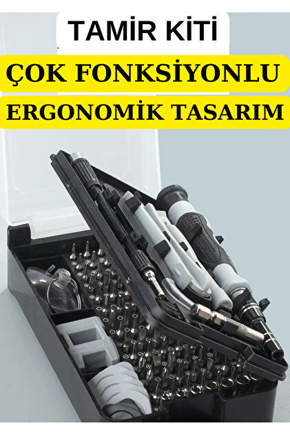 OYKUTECH 115 1 Çelik Hassas Tornavida Takımı - Bilgisayar