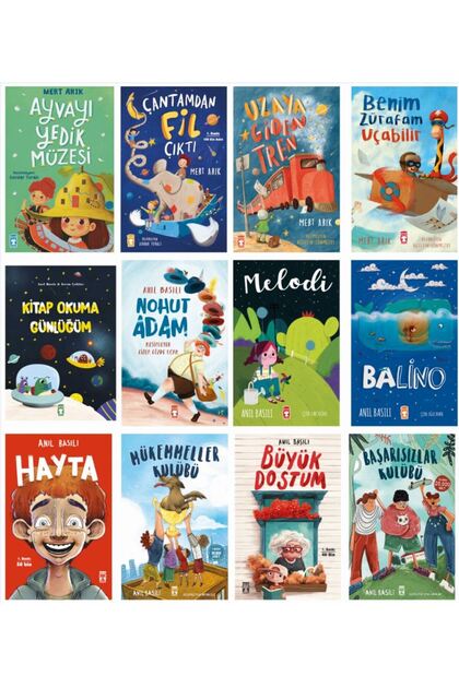 We Ate the Quince Museum and Hayta 12 Book Set - Mert Arık - Anıl Basılı