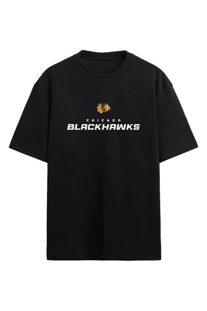 NHL Chicago Blackhawks Ice Hockey Oversize T-Shirt