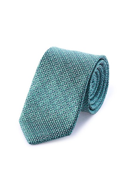 Classic Green Patterned Micro Tie