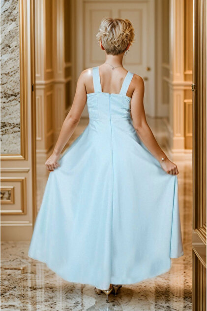 Joui Co Teenage Girl Evening Dress Dress Graduation Outfit 9 Years-10  Years-11 Years-12 Years-13 Years- Trendyol