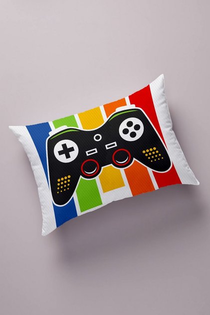 Decorative Bead Quilted Surface Pillow Case (50x70cm) 304