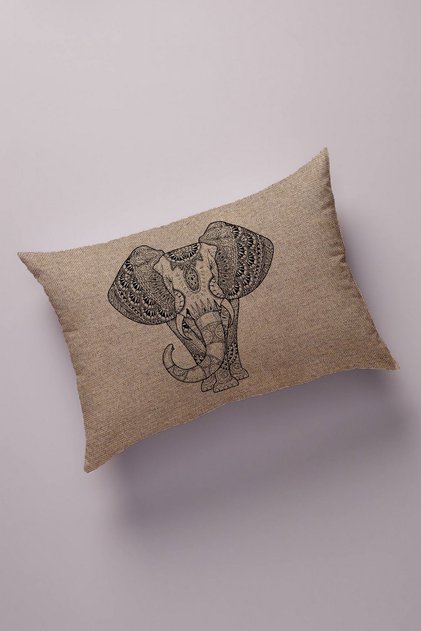 Decorative Bead Quilted Surface Pillow Case (50x70cm) 115