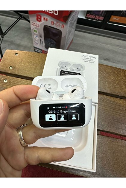 asfteknoloji AirPods Pro2 ANC DOKUNMATİK EKRANLI Bluetooth
