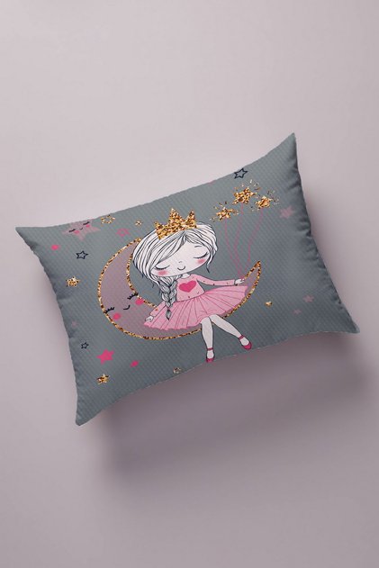 Decorative Bead Quilted Surface Pillow Case (50x70cm) 187