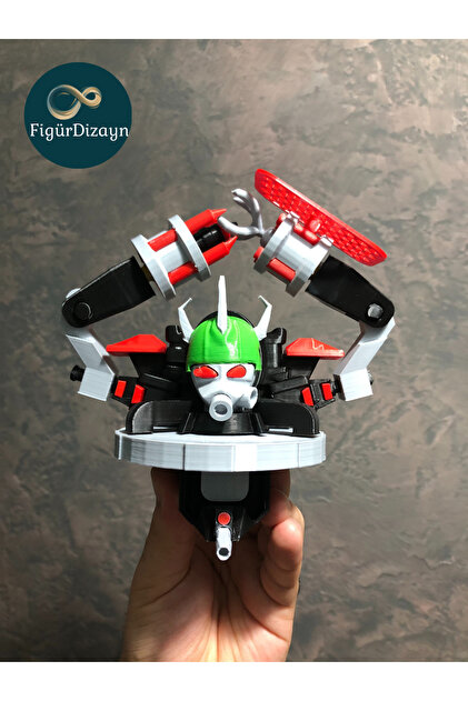 その他 KAIJUTAN X KOOKRRR ASTROMAN FigürDizayn Astro Commander Skibidi toilet Figür oyuncak - Fiyatı