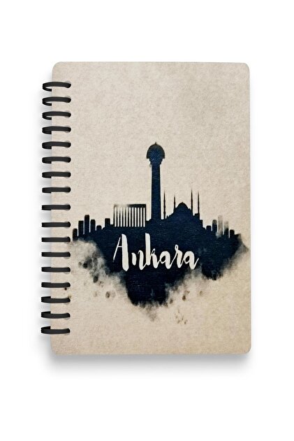Unlined A5 Eye-Free Patterned Cover 80 Sheets Spiral Notebook