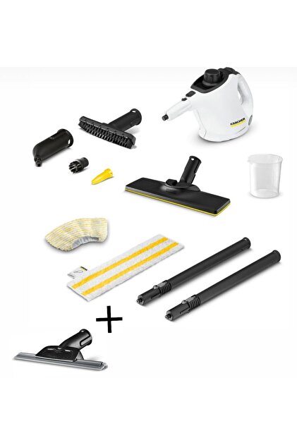 Karcher SC 1 EasyFix Buharlı Temizlik Makinesi + Cam Temizleme