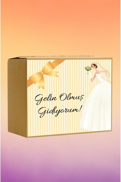 Çeyiz Koli Etiketi 10 Adet A4 Baskılı Etiket Sticker