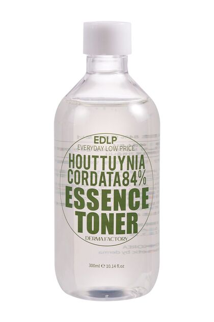 Essence Tonic Containing 84% Houttuynia Cordata for Sensitive Skin Derma Factory Essence Toner 300 ml