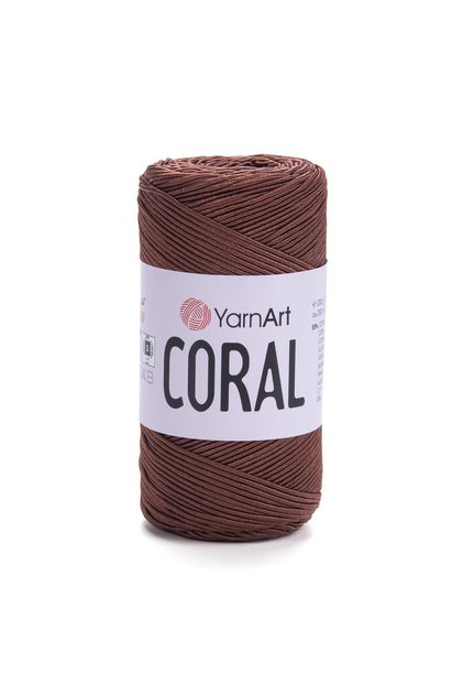 CORAL - HAND KNITTED STRING BROWN-1905