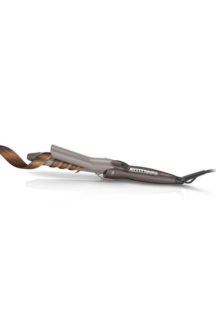 Vanessa Curling Iron Keratin and Argan Oil Additive Ceramic Plate 25mm Mink - Ar5022