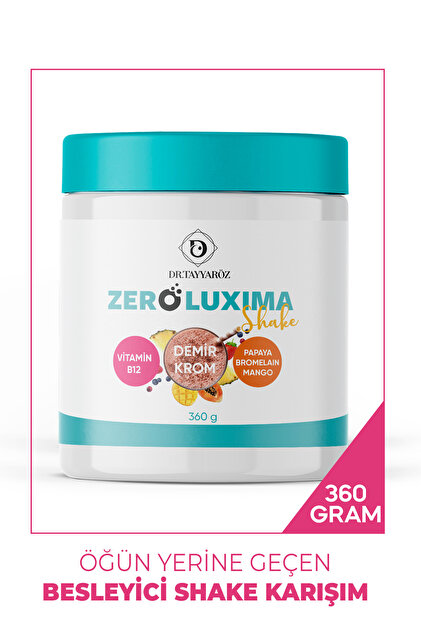 DR TAYYARÖZ Zero Luxima Form Shake- Kakao Aromalı Protein Tozu