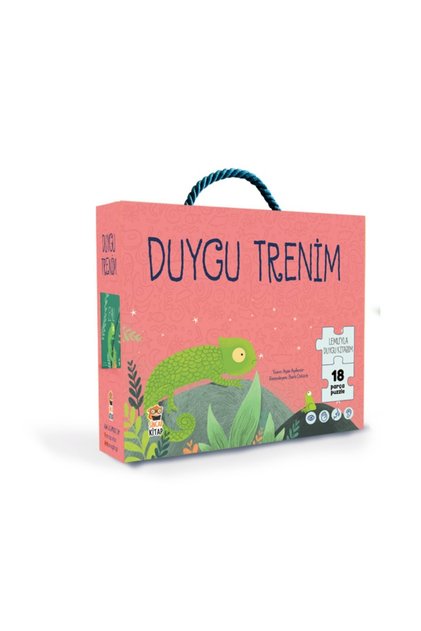 Duygu Trenim/Lemuyla Duygu Kitabım Preschool Storybooks for Ages 0-3