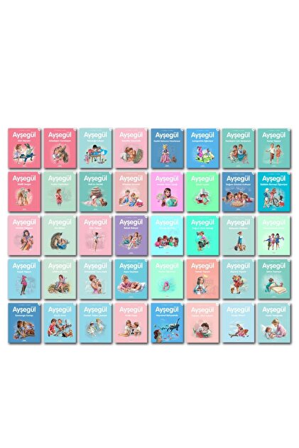 Ayşegül Serisi Ilk Okuma Karma 40 Kitap Set - Gilbert Delahaye - Yapı Kredi (STOKTA OLANLAR GÖNDERİLİR)