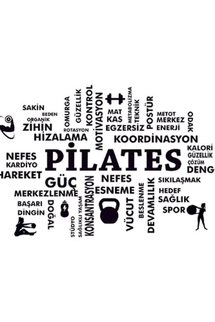 Pilates Wall Sticker