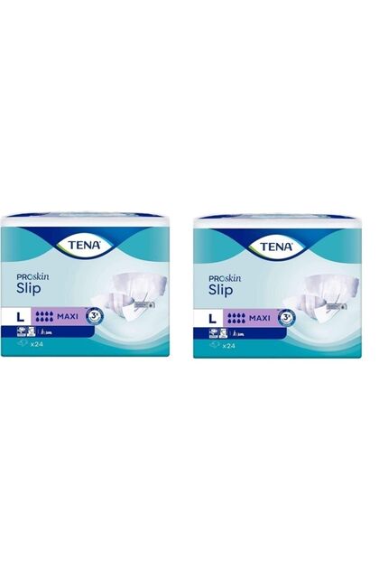 TENA　Slip MAXI　Mサイズ６袋 Tena ProSkin Slip Maxi Yetişkin Hasta Bezi 8 Damla L - 24'lü 2