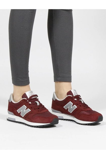Women's Sneakers - Claret Red, Casual Sports Shoes