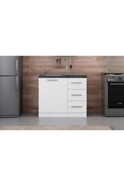 100 Cm Mutfak Dlb Byz 100-b1-alt