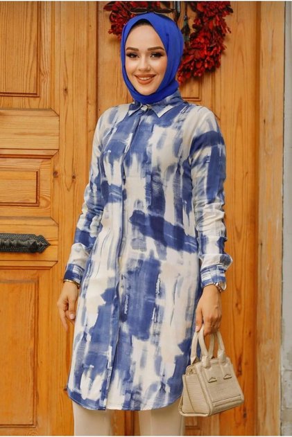 Mmp Women's Viscose Short Dress Tunic Shirt