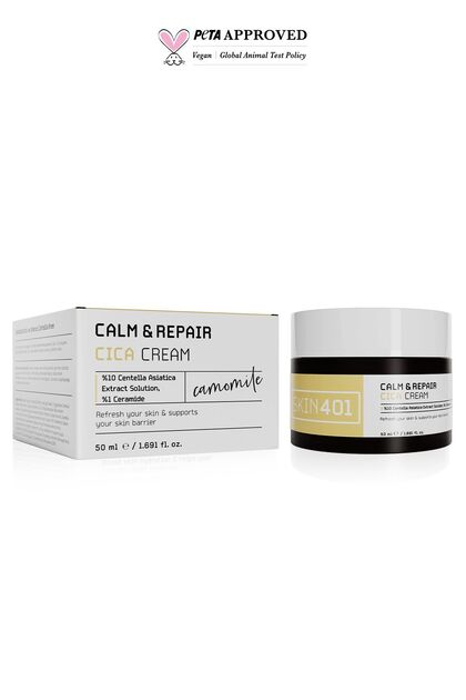 Cica Centella + Seramid Bariyer Onarıcı Yüz Kremi 50 ml – Hassas ve Yıpranmış Ciltler İçin Yatıştırıcı